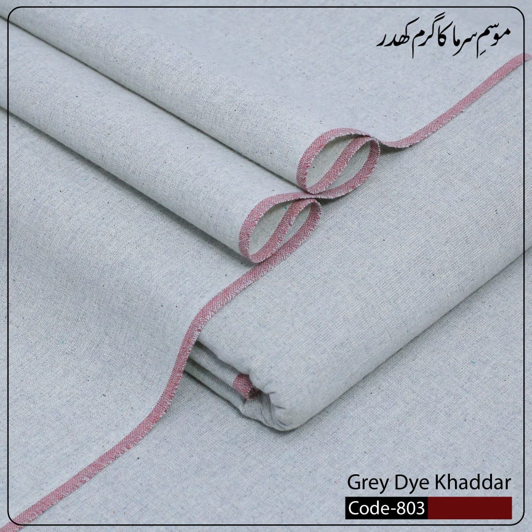 Grey Dye Khaddar-Ultimate Winter Comfort⭐⭐⭐