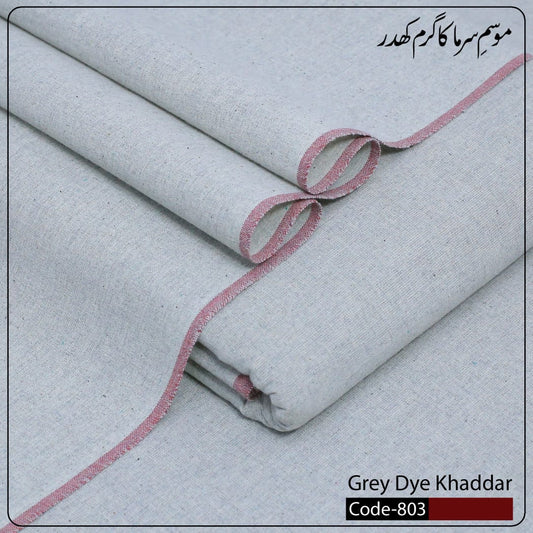 Grey Dye Khaddar-Ultimate Winter Comfort⭐⭐⭐