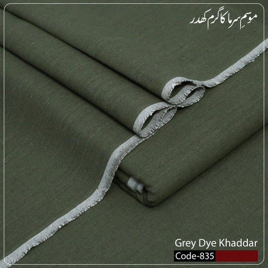 Grey Dye Khaddar-Ultimate Winter Comfort⭐⭐⭐