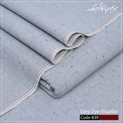 Grey Dye Khaddar-Ultimate Winter Comfort⭐⭐⭐