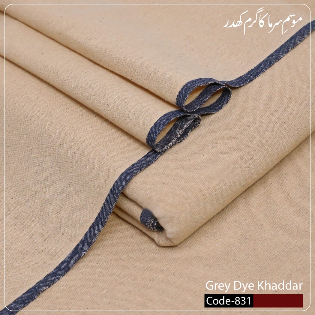 Grey Dye Khaddar-Ultimate Winter Comfort⭐⭐⭐
