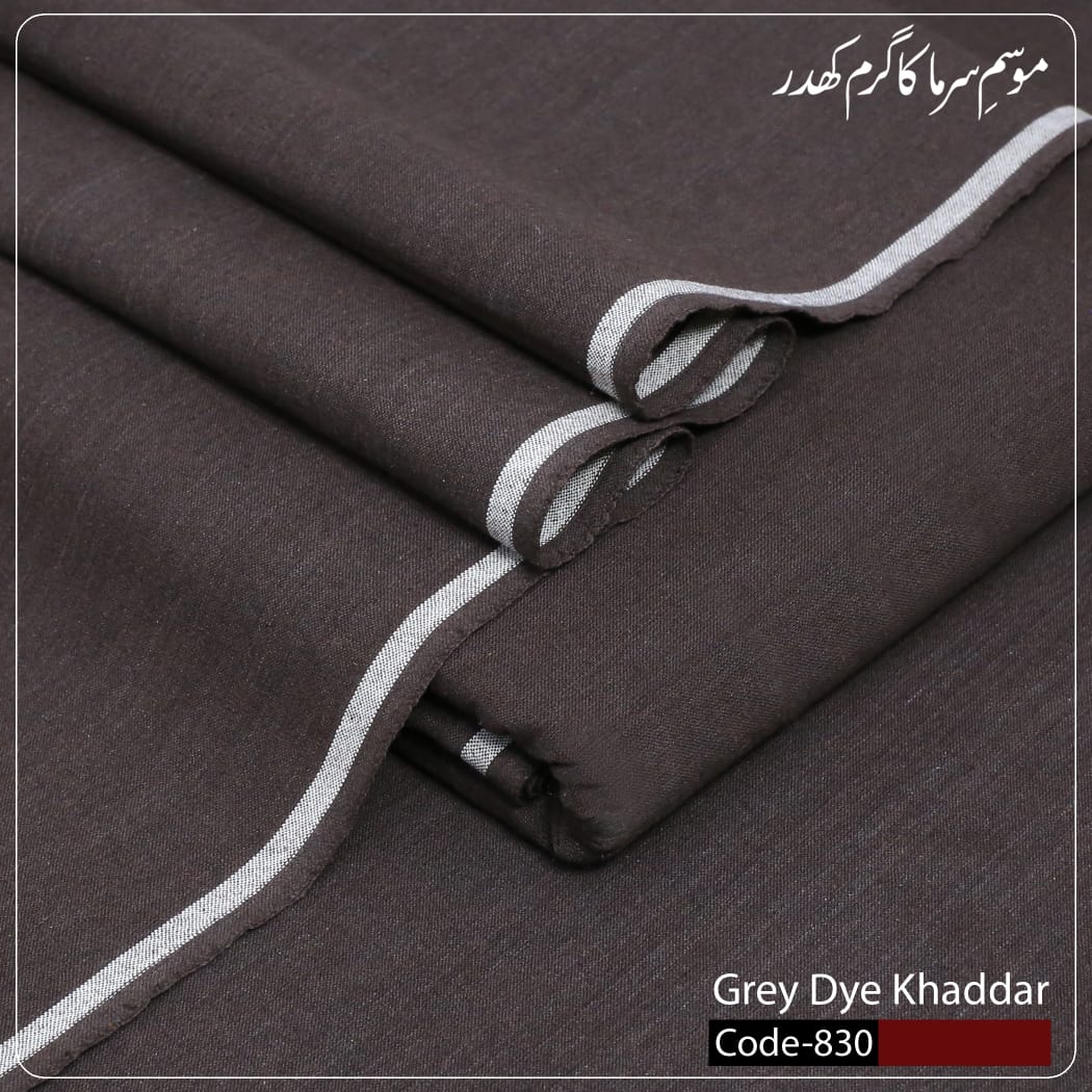 Grey Dye Khaddar-Ultimate Winter Comfort⭐⭐⭐
