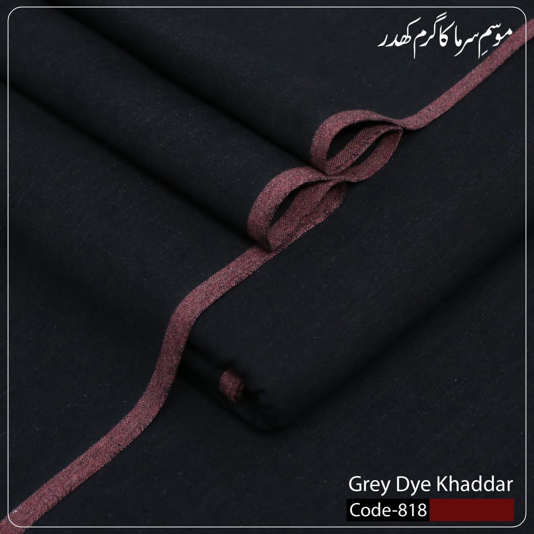 Grey Dye Khaddar-Ultimate Winter Comfort⭐⭐⭐