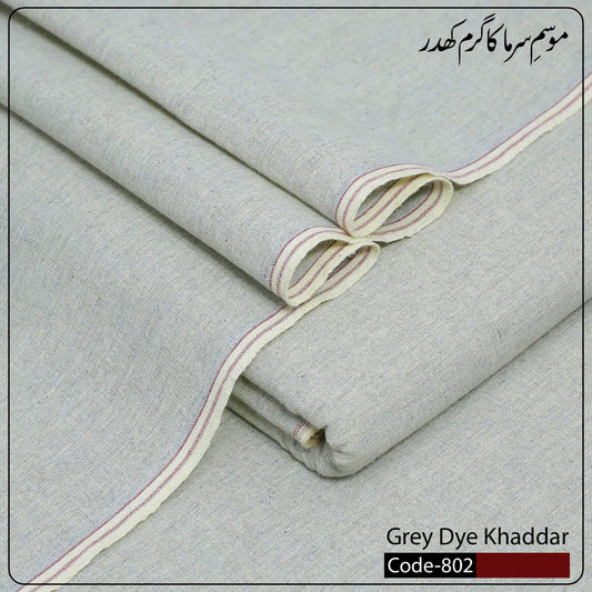 Grey Dye Khaddar-Ultimate Winter Comfort⭐⭐⭐