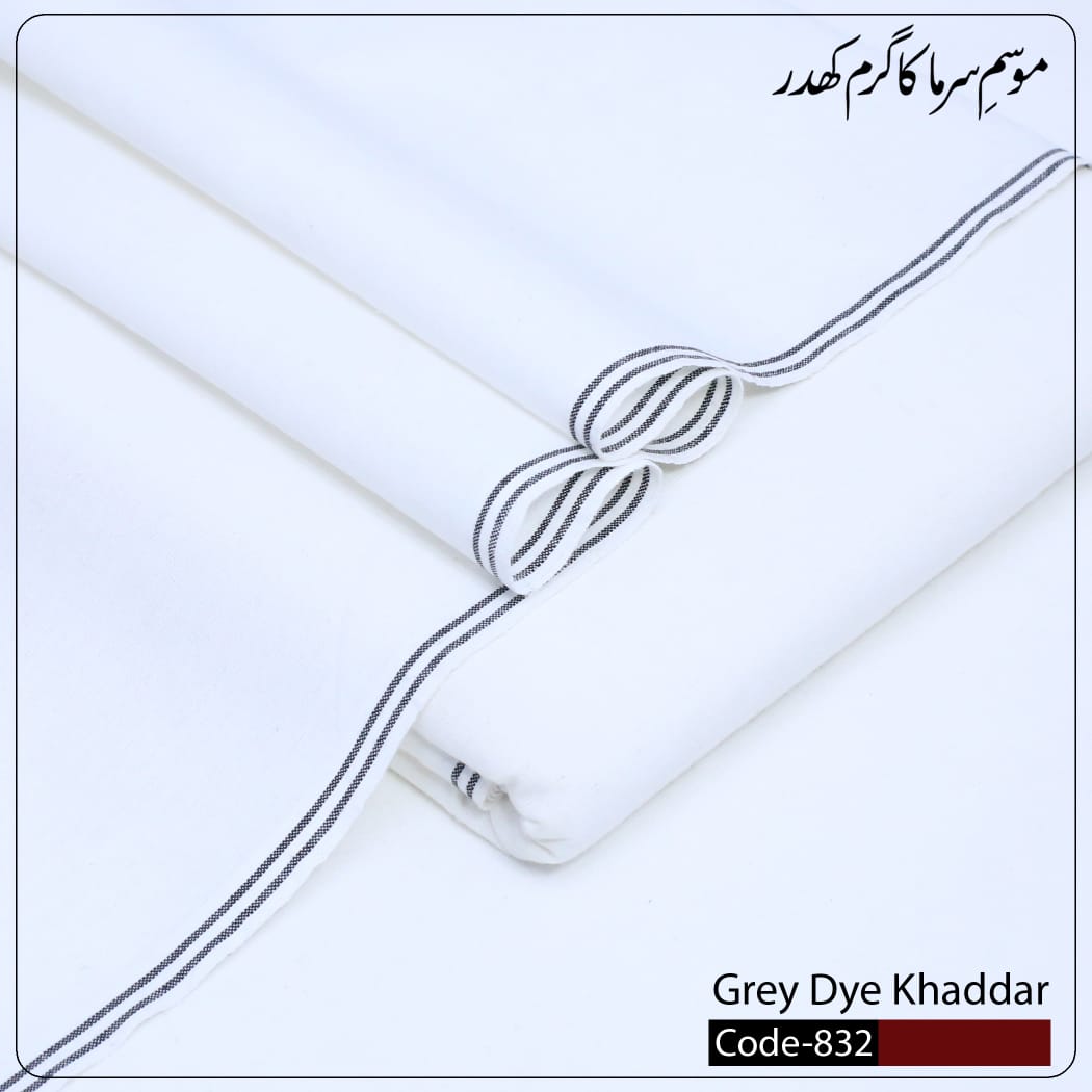 Grey Dye Khaddar-Ultimate Winter Comfort⭐⭐⭐