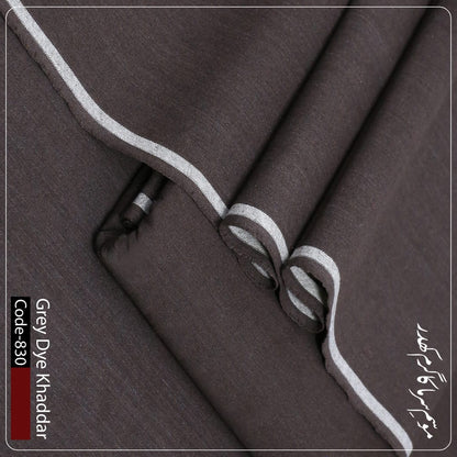 Grey Dye Khaddar-Ultimate Winter Comfort⭐⭐⭐