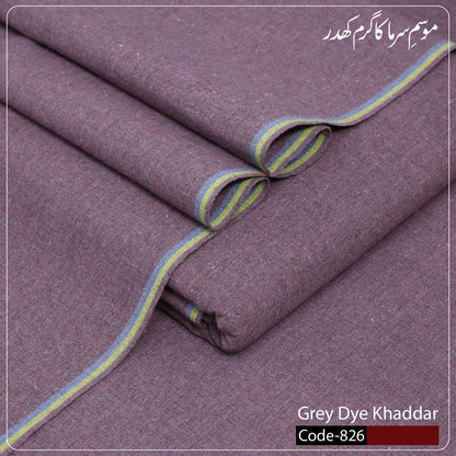 Grey Dye Khaddar-Ultimate Winter Comfort⭐⭐⭐