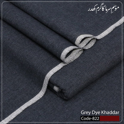 Grey Dye Khaddar-Ultimate Winter Comfort⭐⭐⭐