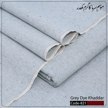 Grey Dye Khaddar-Ultimate Winter Comfort⭐⭐⭐