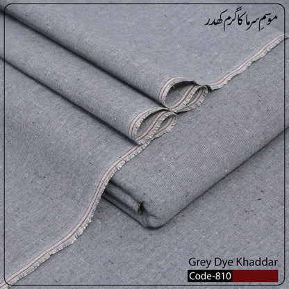 Grey Dye Khaddar-Ultimate Winter Comfort⭐⭐⭐