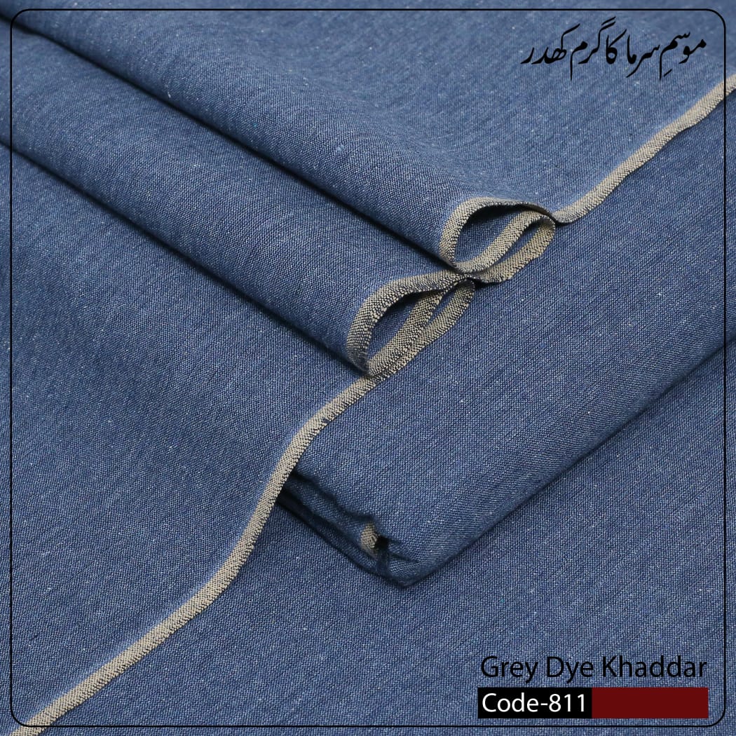 Grey Dye Khaddar-Ultimate Winter Comfort⭐⭐⭐
